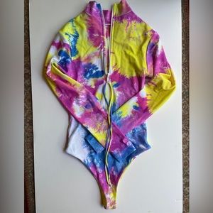 Moana Bikini x Alana Blanchard hanalei high one piece XS